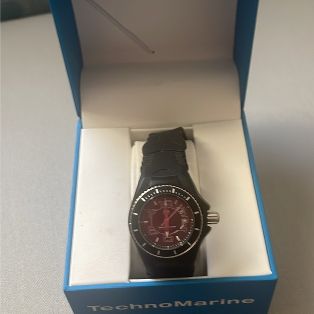 TechnoMarine Men's Black Watch